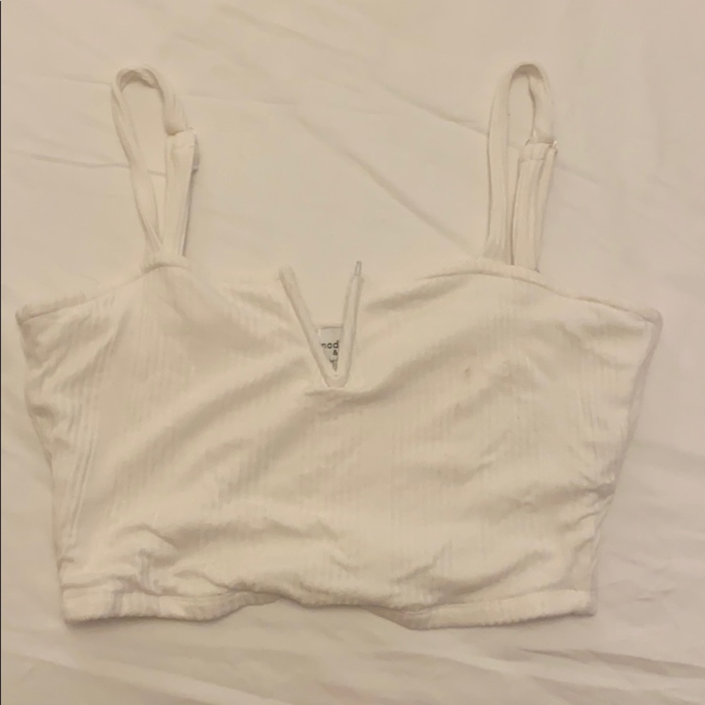 cropped tank top